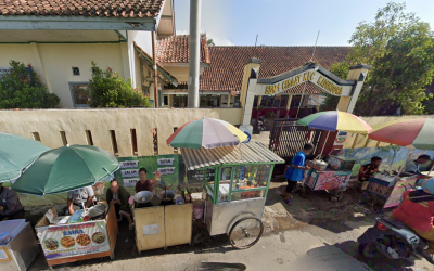 Tampak Depan SDN 1 Cisaat Garut: Lingkungan Sekolah yang Bersih dan Nyaman